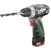 Image de Perceuse-visseuse sans fil Metabo PowerMaxx BS Basic 600984000 12 V 2.0 Ah Li-Ion + 2 batteries, + chargeur
