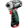 Image de Metabo POWERMAXX BS BASIC 600984500 Perceuse-visseuse sans fil 12 V 2.0 Ah Li-Ion + 2 batteries, + chargeur, + mallette