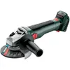 Image de Metabo Meuleuse d'angle sans fil W 18 LT BL 11-125 - 613052850-18V - Meuleuse avec puissant moteur brushless - Sans batterie ni chargeur