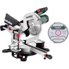 Image de metabo KGS 254 M, Scie à Onglets Radiale 1800W, Système PCL et 2 Lames