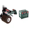 Image de metabo SVB 18 LTX BL 200-18 V CAS Machine à satiner sans fil Ø 200 mm   Moteur sans balais, vitesse de rotation variable, travail du métal, satin, meulage, polissage   Accessoires et metaBOX inclus