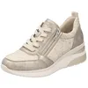Image de Remonte Baskets Basses D2401 pour Femme, métallisées, 39 EU, métal, 39 EU