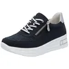 Image de Rieker Chaussures Basses à Lacets pour Femme en Bleu, Bleu, 40 EU