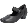 Image de Rieker 41756 Escarpins pour Femme, Noir, 38 EU