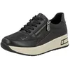 Image de Rieker Baskets Basses pour Femme N4290, Noir 00., 37 EU