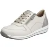 Image de Rieker Chaussures Basses à Lacets N1100 pour Femme, Blanc., 40 EU Large
