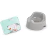 Image de Corolle - Pot et Lingette, Accessoires, pour Poupon 30cm, dès 18 Mois, Bleu, 9000110750