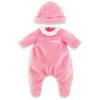 Image de Corolle - Pyjama Rose et Bonnet, vêtements, pour Poupon 36cm, dès 2 Ans, 9000141130