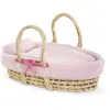 Image de Corolle - Ensemble Couffin Peluche Rose, Accessoire, pour Poupons 36 et 42cm, dès 3 Ans, 9000141850
