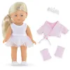 Image de Corolle - Mes Mini Corollines, Coffret Rosy Ballerine, 20cm, dès 3 Ans, 9000240130
