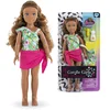 Image de Corolle Girls - Coffret Melody à la Plage, poupée Mannequin + Dressing Fluo, 28 cm, dès 4 Ans