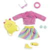 Image de Corolle Girls - Dressing Fluo, 7 Accessoires, pour poupée Mannequin, 28 cm, dès 4 Ans, 9000610100