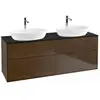 Image de Villeroy & Boch Finion Meuble avec plan de toilette, F84200GN,
