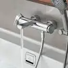 Image de Villeroy & Boch Liberty Mitigeur de baignoire en applique, Mitigeur monocommande, TVT10700100061,