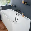 Image de Villeroy & Boch Collaro Baignoire d’angle, avec tablier, UBA180COR9CL00VN01,