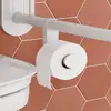 Image de Villeroy & Boch ViCare Funktion Porte-papier toilette pour systèmes à barres, 92173068,
