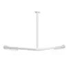 Image de Villeroy & Boch ViCare Tringle de rideau de douche, avec fixation au plafond, 92170568,