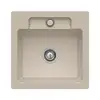 Image de Villeroy & Boch Siluet 50 S Évier de cuisine, 334501AM,