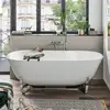 Image de Villeroy & Boch Antheus Baignoire en îlot, ovale, UBQ155ANH7F400V-RW,