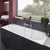 Image de Villeroy & Boch Oberon 2.0 Baignoire rectangulaire encastrée, UBQ181OBR2DV-01,