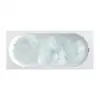 Image de Villeroy & Boch Oberon 2.0 Baignoire balnéo rectangulaire, UAE181OBR2A1V01,