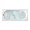 Image de Villeroy & Boch Oberon 2.0 Baignoire balnéo rectangulaire, UAC181OBR2A2V01,