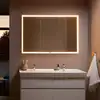 Image de Villeroy & Boch My View Now Armoire de toilette, avec éclairage l: 120 H: 75 P: 16,8 cm, 3 portes, A4581200,