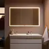 Image de Villeroy & Boch My View Now Armoire de toilette, avec éclairage l: 130 H: 75 P: 16,8 cm, 3 portes, A4561300,