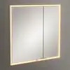 Image de Villeroy & Boch My View Now Armoire de toilette, avec éclairage l: 80 H: 75 P: 16,8 cm, 2 portes, A4588000,