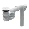 Image de Villeroy & Boch ViFlow Garniture de vidage avec système de trop-plein pour baignoire standard, U909530RW,