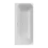 Image de Villeroy & Boch Loop & Friends Duo Baignoire rectangulaire encastrée, UBA180LSF2V-01,