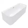 Image de Villeroy & Boch Loop & Friends Baignoire semi-îlot, avec tablier, UBA180LSF9CS00V-01,