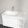 Image de Villeroy & Boch Skyla Lavabo mural, 5A52L2RW,