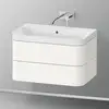 Image de Duravit Happy D.2 Meuble avec vasque, 2 tiroirs, HP4347N2222, c-shaped