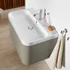 Image de Duravit Happy D.2 Meuble avec vasque, 2 tiroirs, HP4347O9292, c-shaped