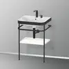 Image de Duravit Happy D.2 Lavabo avec support, HP4735E3636, c-bonded