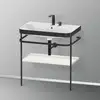 Image de Duravit Happy D.2 Lavabo avec support, HP4737E3939, c-bonded