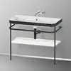Image de Duravit Happy D.2 Lavabo avec support, HP4738N2222, c-bonded