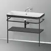 Image de Duravit Happy D.2 Lavabo avec support, HP4738N8080, c-bonded