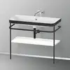 Image de Duravit Happy D.2 Lavabo avec support, HP4738N3636, c-bonded