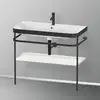Image de Duravit Happy D.2 Lavabo avec support, HP4738O3939, c-bonded