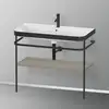 Image de Duravit Happy D.2 Lavabo avec support, HP4738O9292, c-bonded
