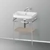 Image de Duravit Happy D.2 Lavabo avec support, HP4835N7575, c-shaped