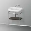 Image de Duravit Happy D.2 Lavabo avec support, HP4835N6969, c-shaped