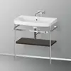 Image de Duravit Happy D.2 Lavabo avec support, HP4837N6969, c-shaped