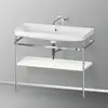 Image de Duravit Happy D.2 Lavabo avec support, HP4838N2222, c-shaped