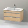 Image de Duravit Ketho Meuble sous-vasque, 2 tiroirs, KT642903030,