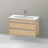 Image de Duravit Ketho Meuble sous-vasque, 2 tiroirs, KT645303030,