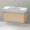 Image de Duravit Ketho Meuble sous-vasque, 2 tiroirs, KT664103030,