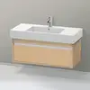 Image de Duravit Ketho Meuble sous-vasque, 1 tiroir, KT669103030,
